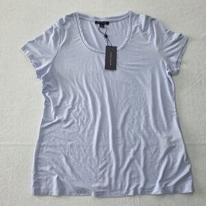 NEW Light Blue Tommy Hilfiger Knit Tee - Size M